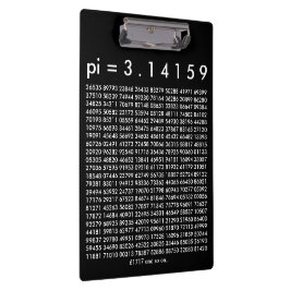 pi= 3,14159 Black White Wiskunde Science pi Day Di Klembord