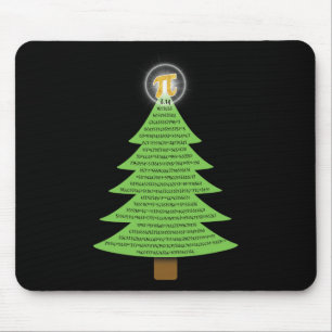 PI 3.14 Kerstboom cadeau voor Wiskunde liefhebbers Muismat