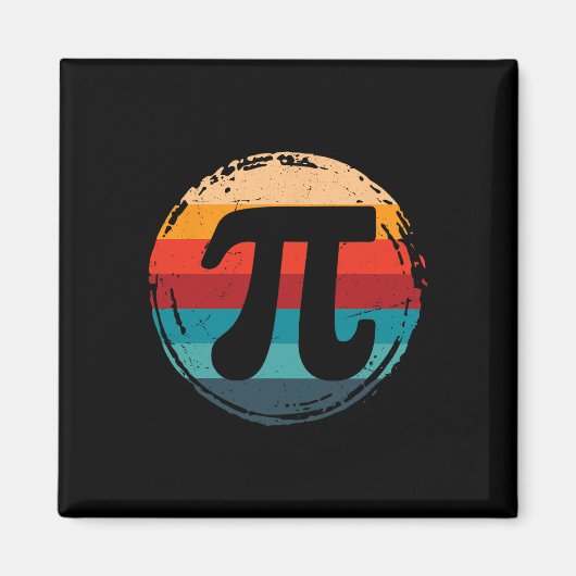 pi 3.14 pi getal symbool Wiskunde Science Magneet (Voorkant)