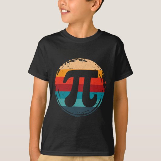 pi 3.14 pi getal symbool Wiskunde Science T-shirt (Voorkant)