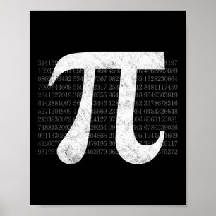 PI 3.14 PI Happy PI Day Wiskunde Poster