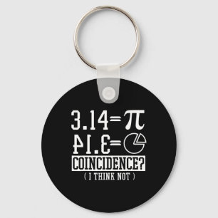 pi 3.14 Wiskunde blij 14 maart verjaardag toeval Sleutelhanger
