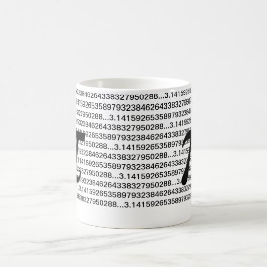 Pi 3.14 Wiskunde Geek Koffie Mok (Center)