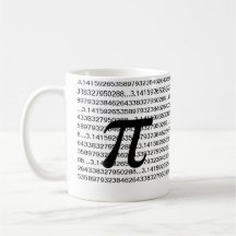 Pi 3.14 Wiskunde Geek Koffie Mok