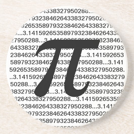 Pi 3.14 Wiskunde Onderzetters (Voorkant)