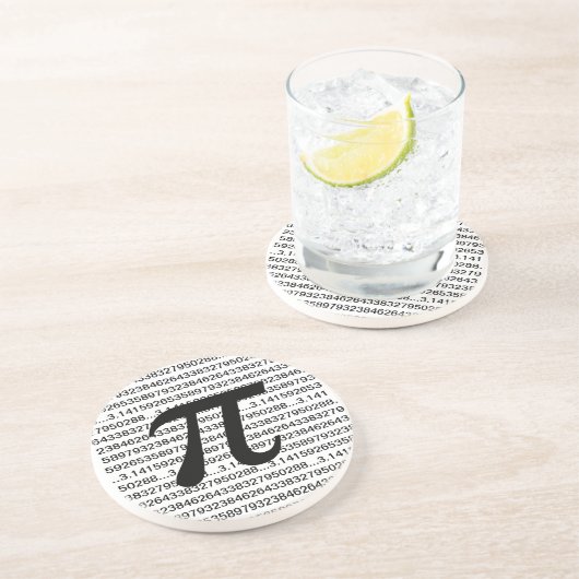 Pi 3.14 Wiskunde Onderzetters (Zijkant)
