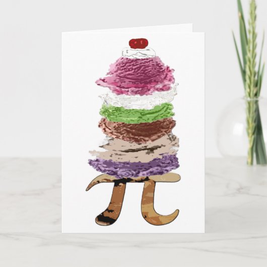 Pi a la Mode Kaart (Voorkant)