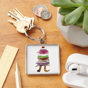 Pi a la Mode-sleutelhanger Sleutelhanger