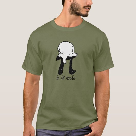 Pi a la mode t-shirt (Voorkant)