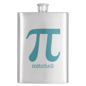 Pi aangepaste monogram-kolf flacon (Voorkant)