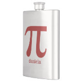 Pi aangepaste monogram-kolf flacon (Links)