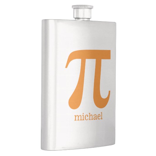 Pi aangepaste monogram-kolf heupfles (Rechts)