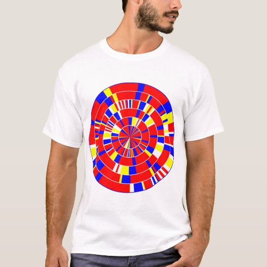 Pi Abstract 01 T-shirt (Voorkant)