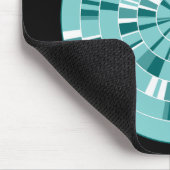 Pi Abstract 05 - op zwart Muismat (Hoek)