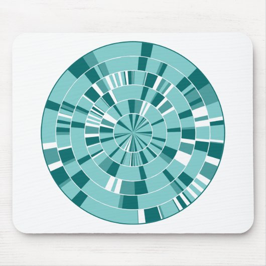 Pi Abstract 05 - wit Muismat (Voorkant)