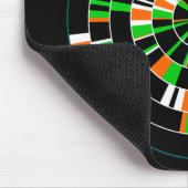 Pi Abstract 06 - op zwart Muismat (Hoek)