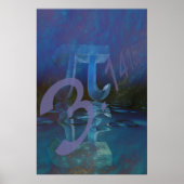 Pi abstract poster (Voorkant)