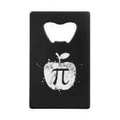 Pi Apple Pie Funny Creditkaart Flessenopener (Voorkant)