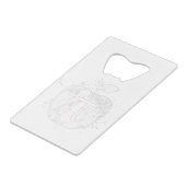 Pi Apple Pie Funny Creditkaart Flessenopener (Achterkant Gekanteld)