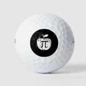 Pi Apple Pie Funny Golfballen (Voorkant)