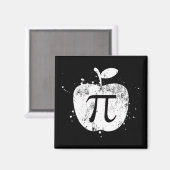 Pi Apple Pie Funny Magneet (Voorkant / Achterkant)