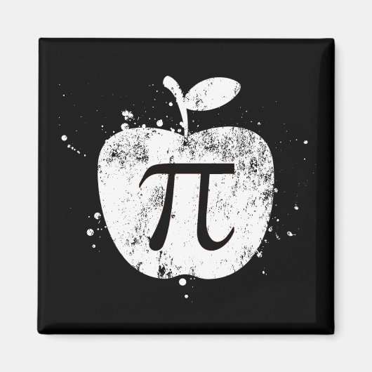 Pi Apple Pie Funny Magneet (Voorkant)