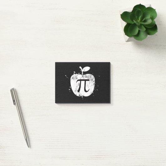 Pi Apple Pie Funny Post-it® Notes (Kantoor)