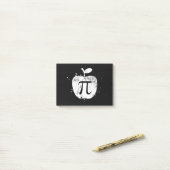 Pi Apple Pie Funny Post-it® Notes (Op bureau)