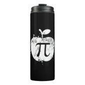 Pi Apple Pie Funny Thermosbeker (Voorkant)