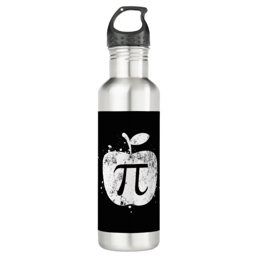 Pi Apple Pie Funny Waterfles (Voorkant)