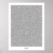 Pi art - Grafische Pi tot op 31.415e decimaal