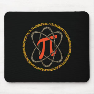 Pi Atom - Pi Dag en Wiskunde Liefhebber Gift Muismat