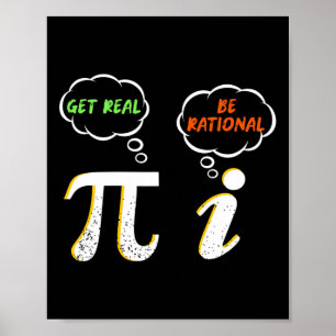 Pi BE Rationeel maken - Wiskunde docent - Wiskunde Poster