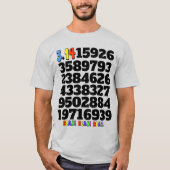Pi Blah Blah T-Shirt (Voorkant)