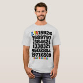Pi Blah Blah T-Shirt (Voorkant volledig)