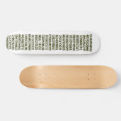 Pi-bord gebroken geest skateboard (Horizontaal)
