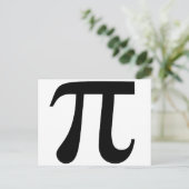 Pi Briefkaart (Staand voorkant)