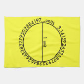 Pi-cirkel Theedoek (Horizontaal)