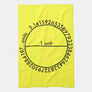 Pi-cirkel Theedoek