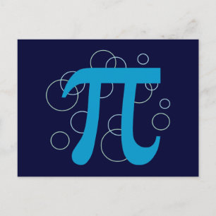 Pi-cirkels Briefkaart