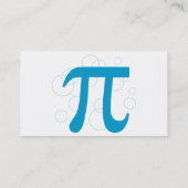 Pi-cirkels Visitekaartje (Achterkant)