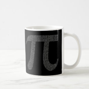 "Pi" Cup/Mok Black Koffiemok