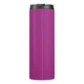 Pi/Cutie Pie aangepaste tekst en kleurtumbler Thermosbeker (Achterkant)
