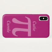 Pi-/Cutie Pie-telefoongesprekken Case-Mate iPhone Case (Achterkant (horizontaal))