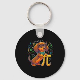 Pi Dachshund Wiskunde Pi Wiskunde Grappige Pi-dag Sleutelhanger
