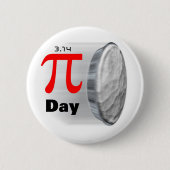 Pi Dag - 14 maart Button (Voorkant)