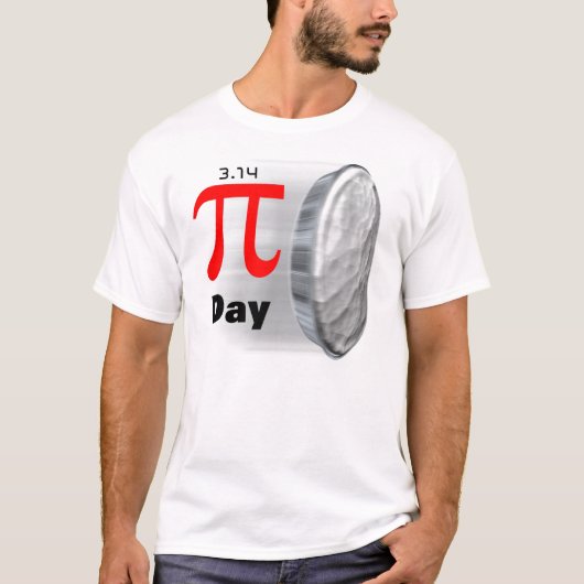 Pi Dag - 14 maart T-shirt (Voorkant)