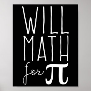Pi Dag 14 maart Wiskunde minnaar Science Funny 3.1 Poster