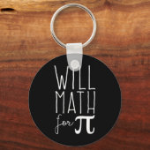 Pi Dag 14 maart Wiskunde minnaar Science Funny 3.1 Sleutelhanger (Voorkant)