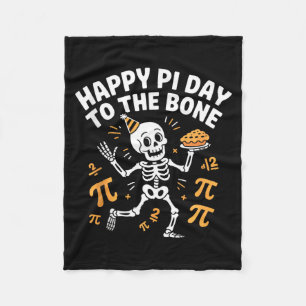Pi-dag 14 maart Wiskunde Nerd Taart Eten Grappig C Fleece Deken